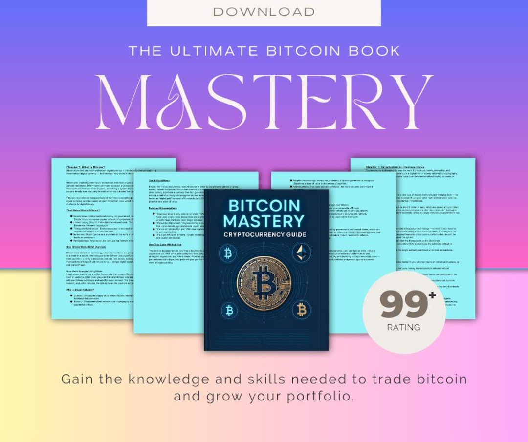 Bitcoin Mastery – Cryptocurrency Guide - Etsy New Zealand