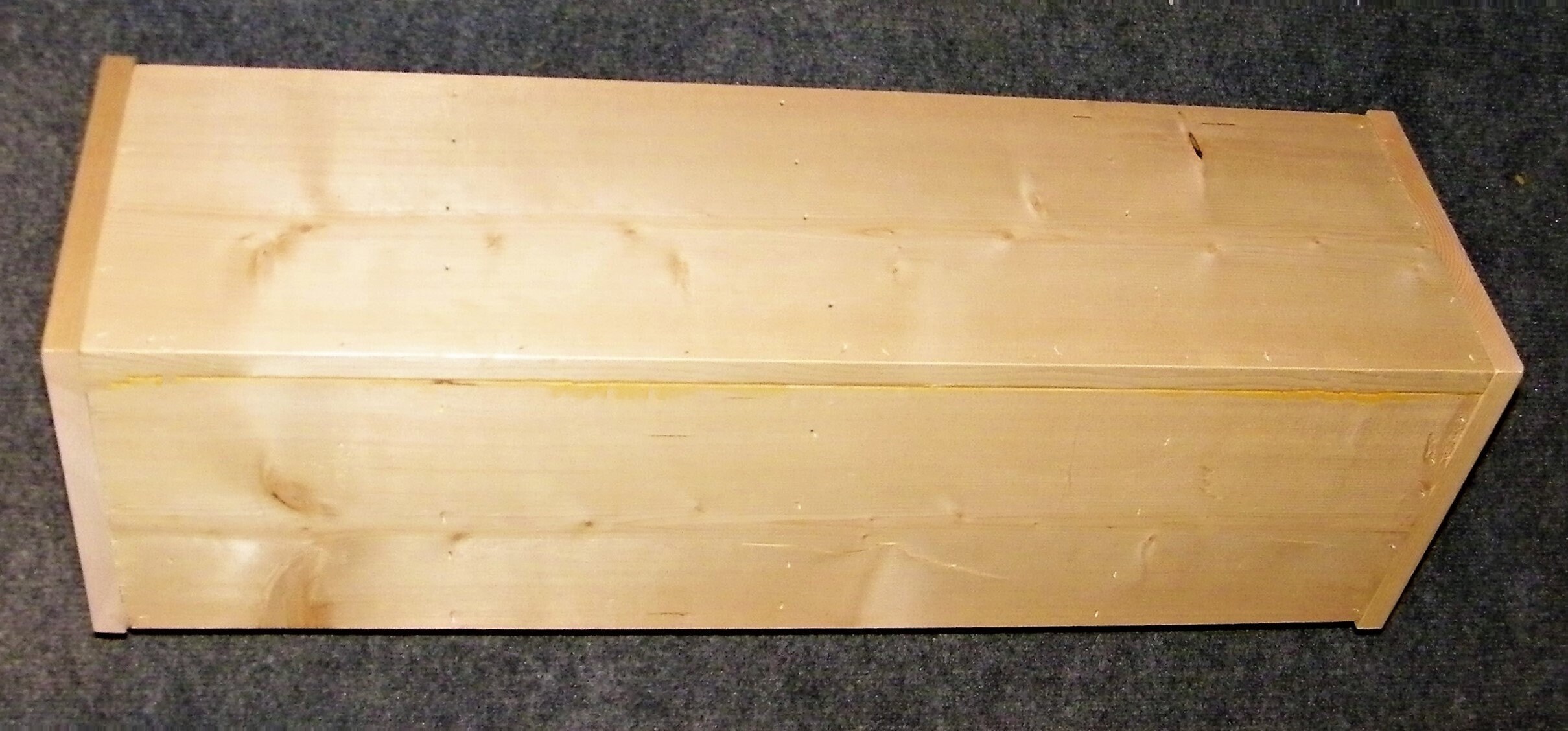 Solid Natural Pine Corner Shelf Handcrafted 31.5 H X Etsy