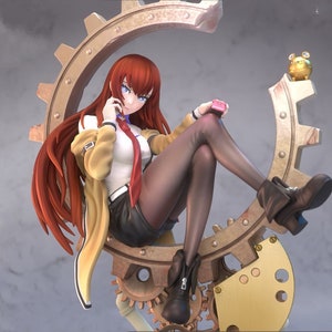 Makise Kurisu - STL 3D File