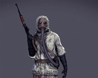 Biohazard Soldier - STL 3D File