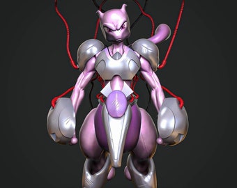Mew Two Armor - STL 3D File