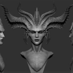 Lilith From Diablo - STL 3D