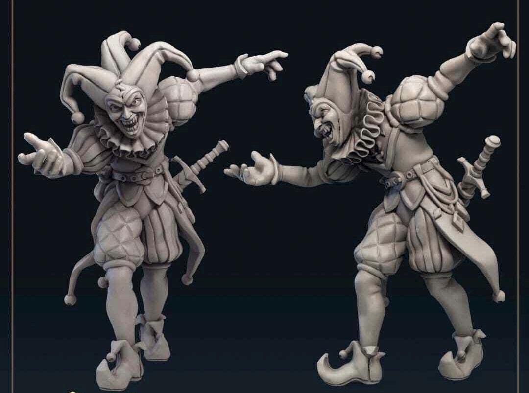 Jester - STL 3d - Etsy