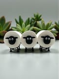 Dani toilet paper holder sheep, toilet paper decoration black, toilet roll holder WC, spare roll holder, elegant design