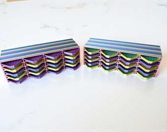 Rainbow Diamond Painting, Diamond Painting, Boat, Organizer, 20 Pieces, Storage, Tray
