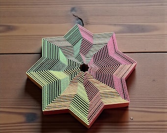 Fidget Toy / Anti Stress / Spielzeug / Sensorik / Stern