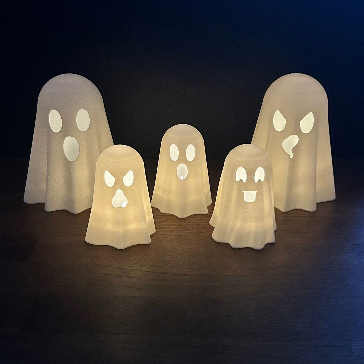 Halloween Deko Geister / Beleuchtete Geister / Halloween / - Etsy.de