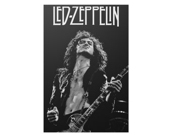 レッド・ツェッペリン: ジミー・ペイジ 24 x 36 インチ ロール