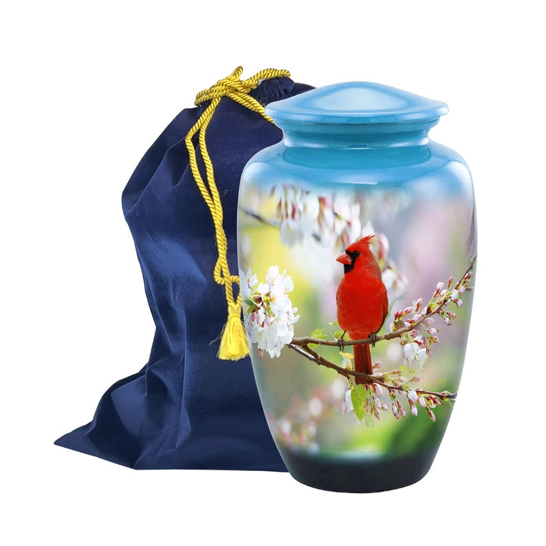 Cardinal Funeral Urncremation Urn Adult Urns Cardinal Etsy