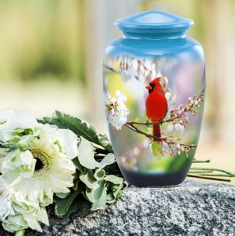 Cardinal Funeral Urncremation Urn Adult Urns Cardinal Etsy
