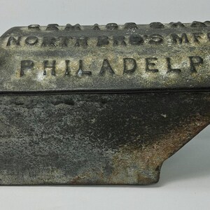 Vintage Ice Shaver - Antique Metal Handheld Shaver from North Bros. Mfg. Co.