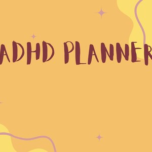 ADHD Digital Planner