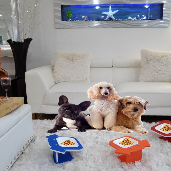 Ceramic Dog Bowl Made in Usa Etsy