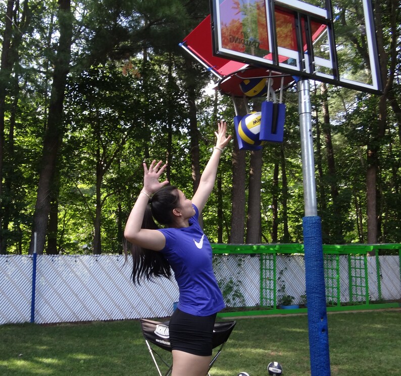 Volleyball Training Aid Smart Spike. Red & Blue Etsy
