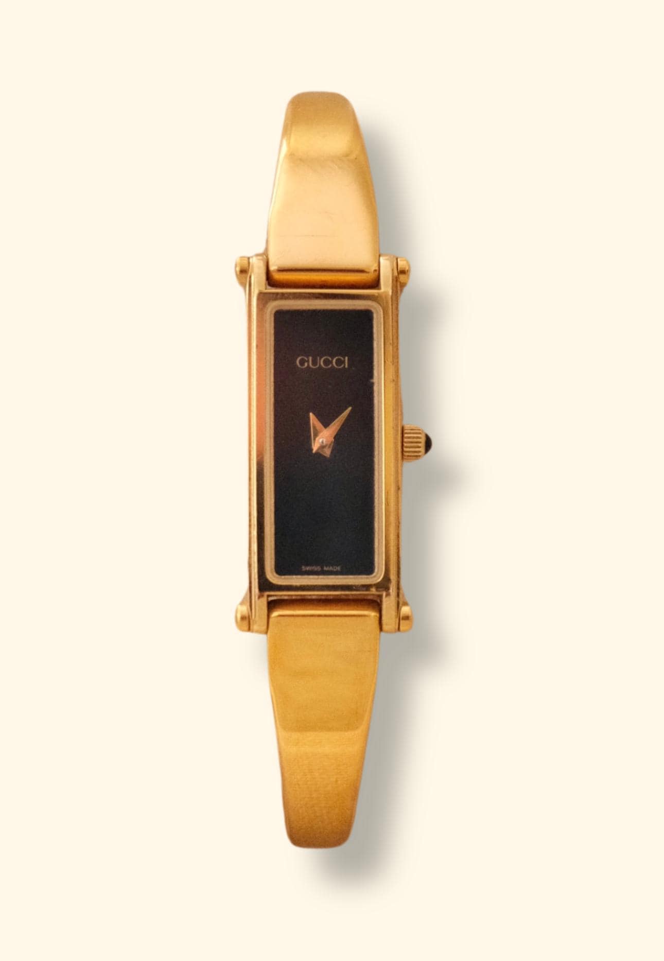Gucci 1500l Gold Watch - Etsy