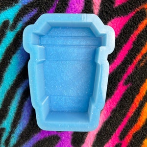 Car Freshie Silicone Mold: Coffee Cup Shape for Aroma Beads, Air Fresheners, and Crafts