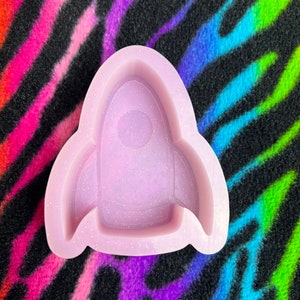 Rocket-Shaped Silicone Mold for Car Freshies, Aroma Beads, Soap Making & Custom DIY Projects