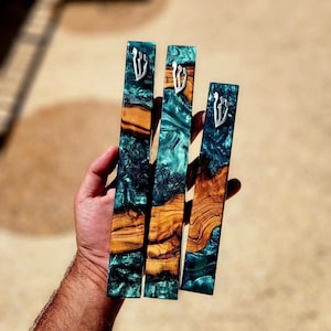 Beautiful Mezuzah case 6/8/10 inch ,  present for new home  , israel jewish mezuza for front or inner door , mazzuza for scroll