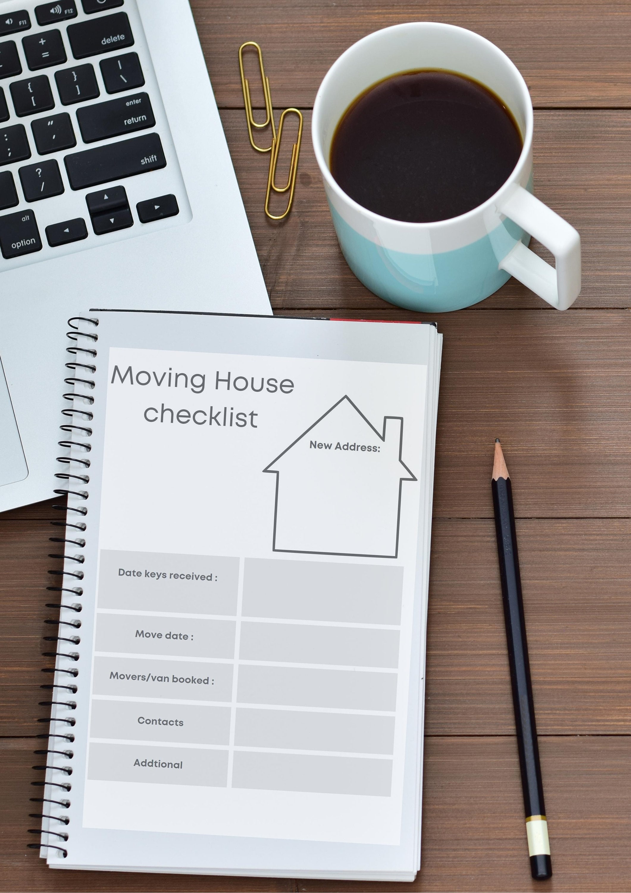 Moving House Checklist - Digital Download - Printable Workbook - Etsy