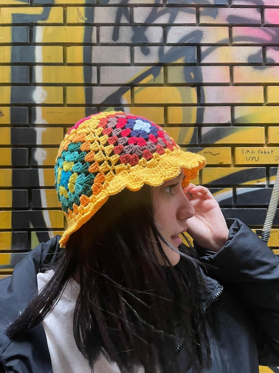 帽子 sex hippies crochet hat 4 Crochet Beanie Pattern Set - Hippie Crochet Hat Patterns