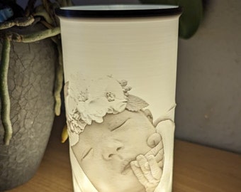 Individual 3D photo lantern 80 mm diameter