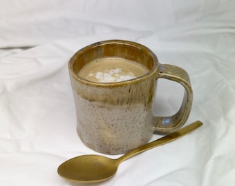 Kleine Steinzeug Kaffeetasse | Handgemacht | Keramik