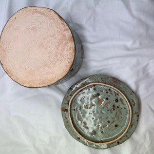 Vorratsdose Steingut Keramikdose mit Deckel Handgemacht Bild 6
