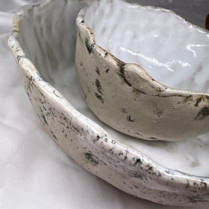 Suppenteller Salatschale Handgemacht Keramik Unikat Bild 4