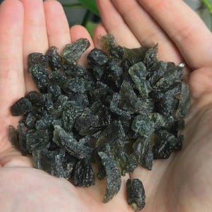 Natural Moldavite Specimen | Genuine Moldavite Stone | Authentic Czech Moldavite | Raw Moldavite Crystal for Collectors & Jewelry
