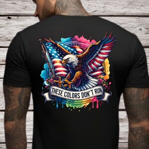 Patriotic Eagle PNG: Veteran&#39;s Gift Sublimation Design (Digital Download)