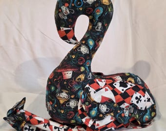Handgemaakte flamingo stuffie