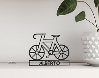 Fiets | 3D-geprint | Cadeau voor Fietser | decoratie | Gepersonaliseerd