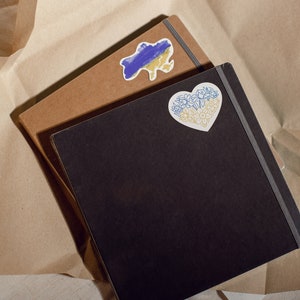 Pak met 2 vierkante schetsboeken, tekenboek, blanco dagboek, Black and Craft-omslag, 8 x 8 inch, 170 gsm crème en wit papier