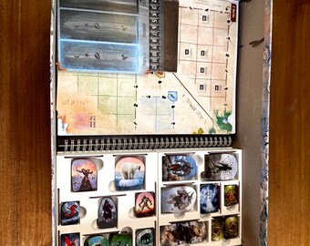 Frosthaven: Insert/organizer Fully Sleeved up to 100 Micron (premium)  Sleeves - STL Files - Etsy