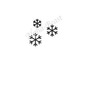 Copos de nieve "COPOS DE NIEVE" descarga instantánea digital pdf - svg - jpeg - png - eps - jpg