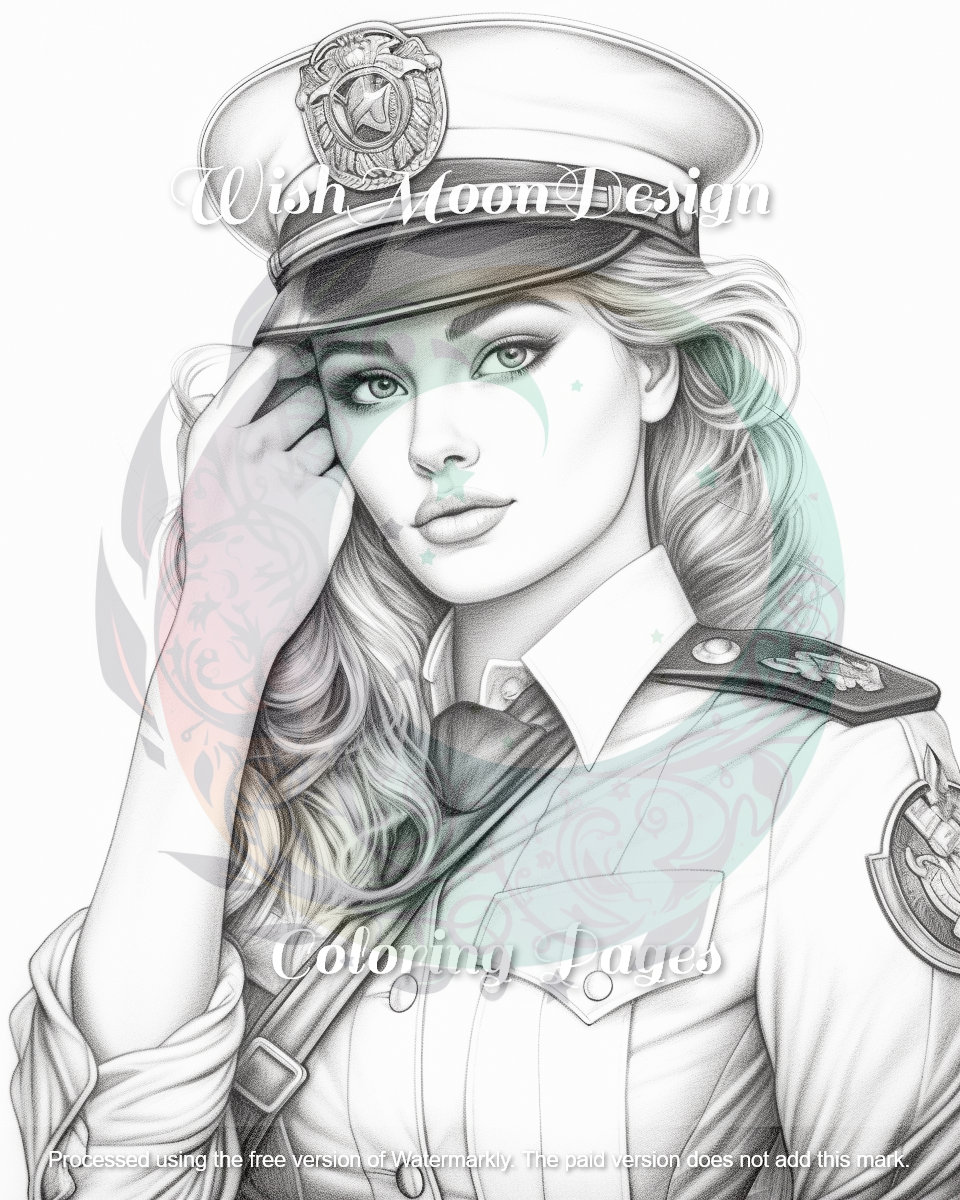 30 Women in Combat Military Coloring Pages, Soldier, Strong Women ...