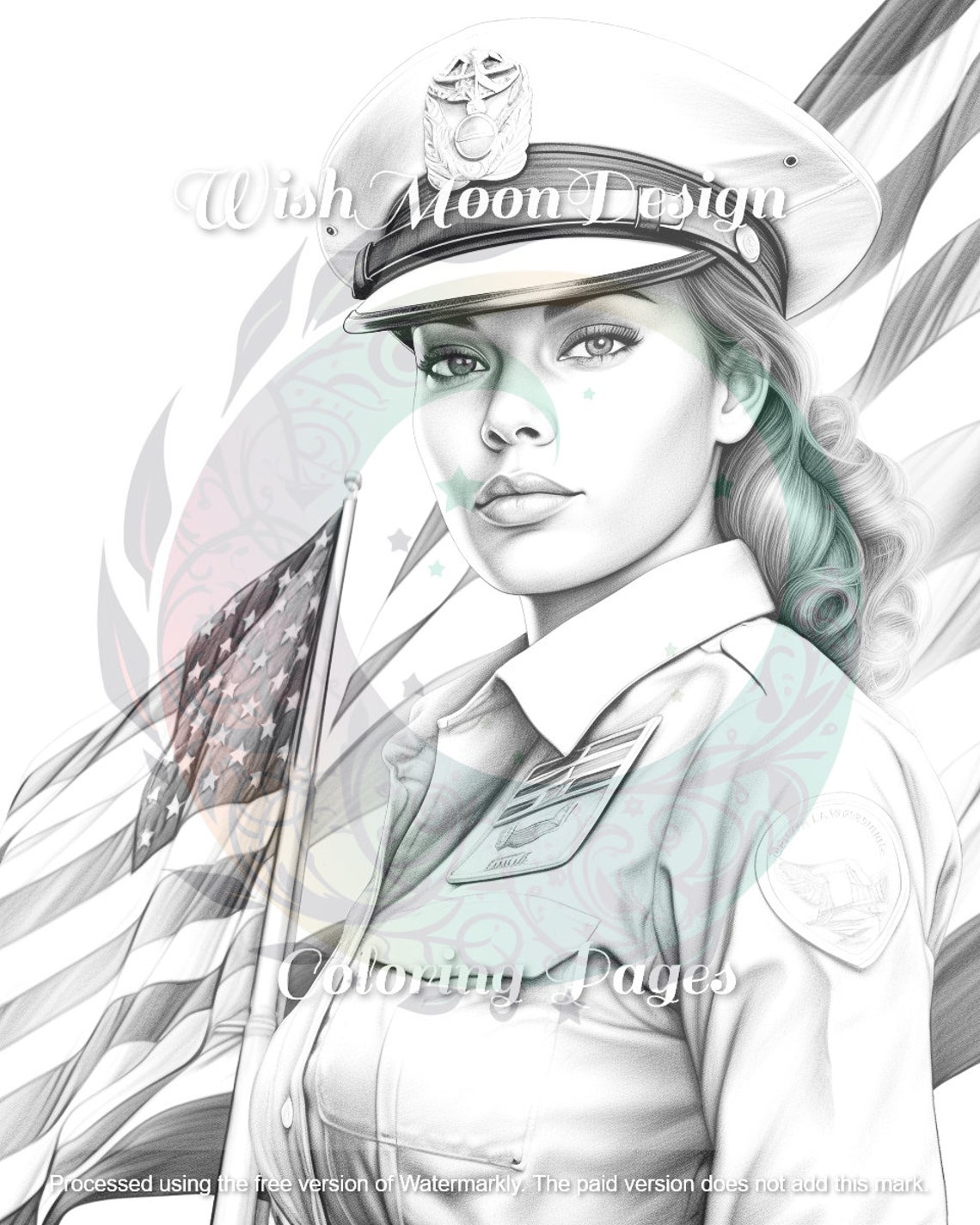 30 Women in Combat Military Coloring Pages, Soldier, Strong Women ...