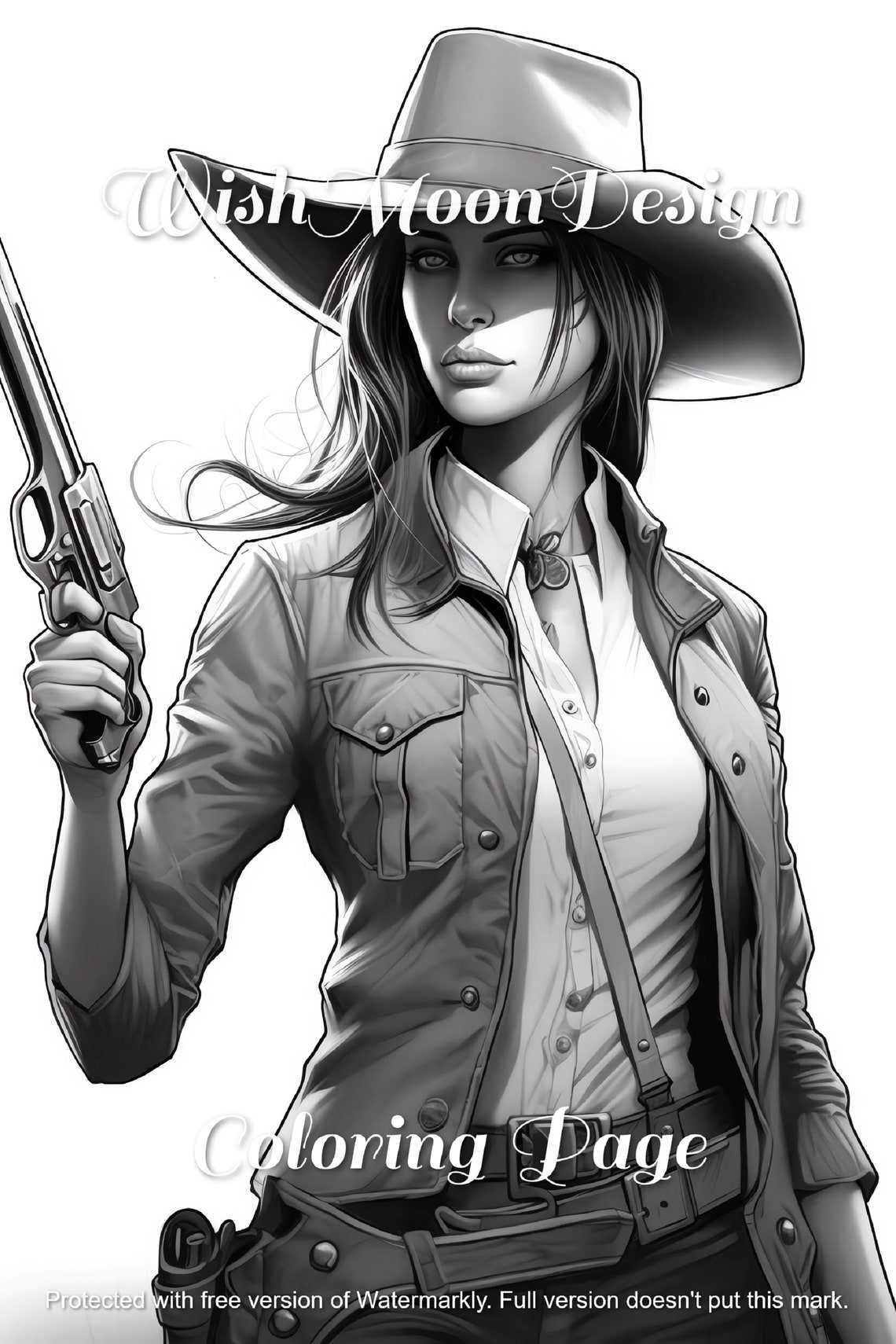 30 Cowgirls Coloring Pages Adult Coloring Books, Cowgirl Outfit, Lifestyle, Western Style ...
