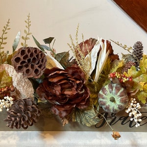Fall Centerpiece, Thanksgiving Centerpiece, Autumn Centerpiece, Fall Floral Centerpiece, Pumpkin Centerpiece