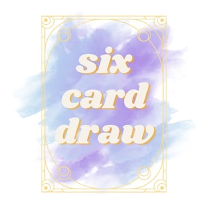 Tarot Reading - Six Card Draw