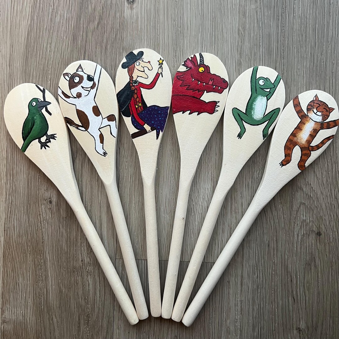 Set of 6 Room on the Broom Inspired Story Spoons - Etsy UK