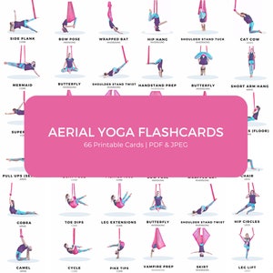 Luft Yoga Karteikarten - zum Ausdrucken