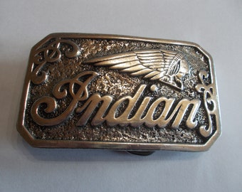 Biker~Belt Buckle~Biker~Accessory~Motorcycle Belt Buckle~Jewelry~Collectable~Never Used~1977~USA
