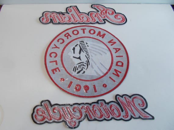 Indian~Motorcycle~Jacket Back~Patch Set~LARGE SET… - image 5