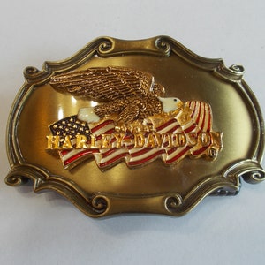 Biker~Belt Buckle~Biker~Accessory~Motorcycle Belt Buckle~Jewelry~Brass~1978~~Raintree~Collectable~Never Used~USA