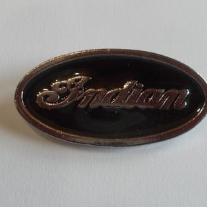 Vintage~Indian~Motorcycle~Pin~Biker~Motorcycle~Accessory~Indian~Biker~Badge~Jewelry Gift