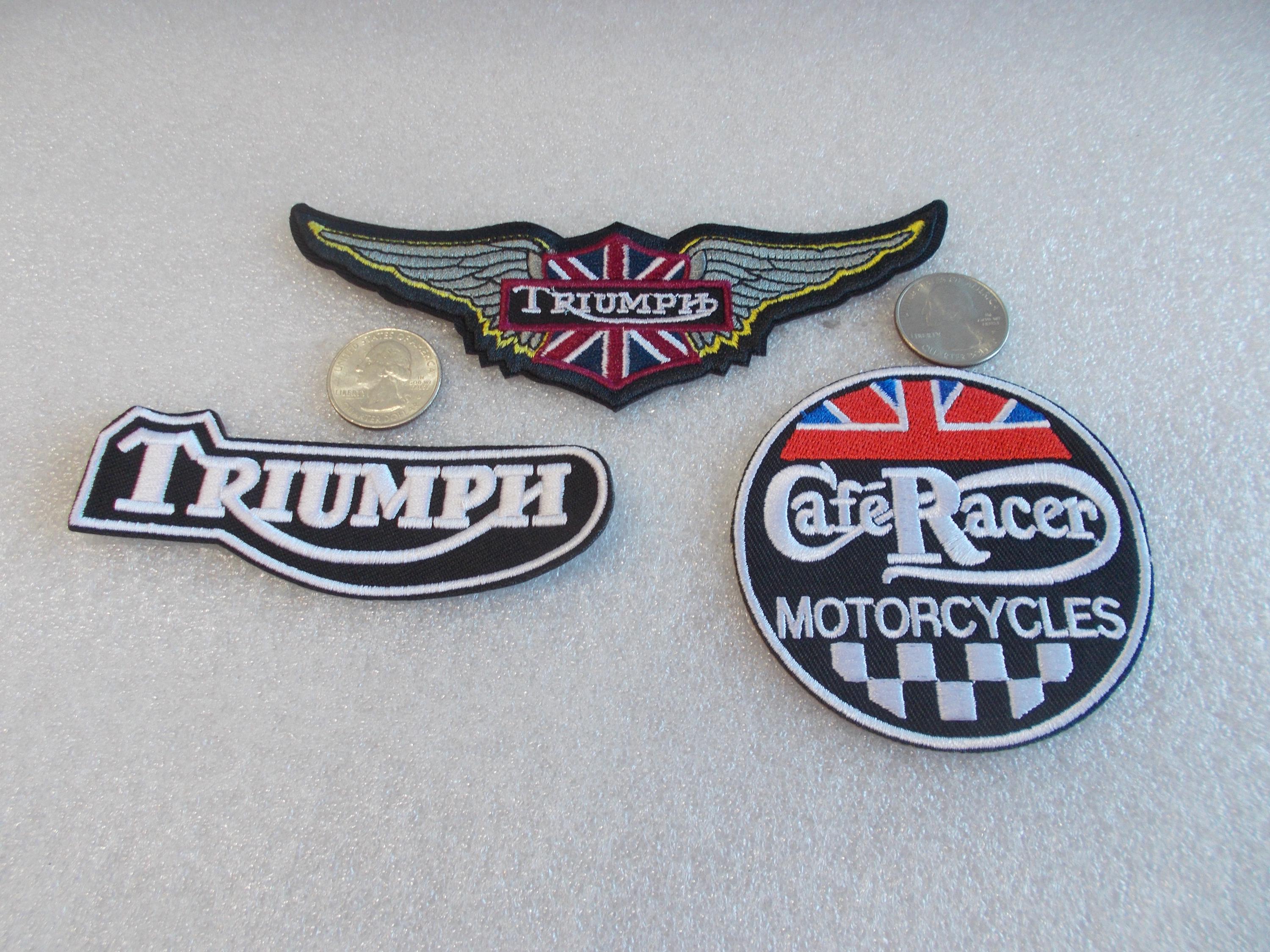 Triumph Patch Triumph~motorcycle~wings~patch~6