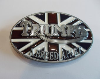 Biker~Gürtelschließe~"A Breed Apart"~Biker~Accessoire~Motorrad Gürtelschnalle~Schmuck~Sammlerstück."