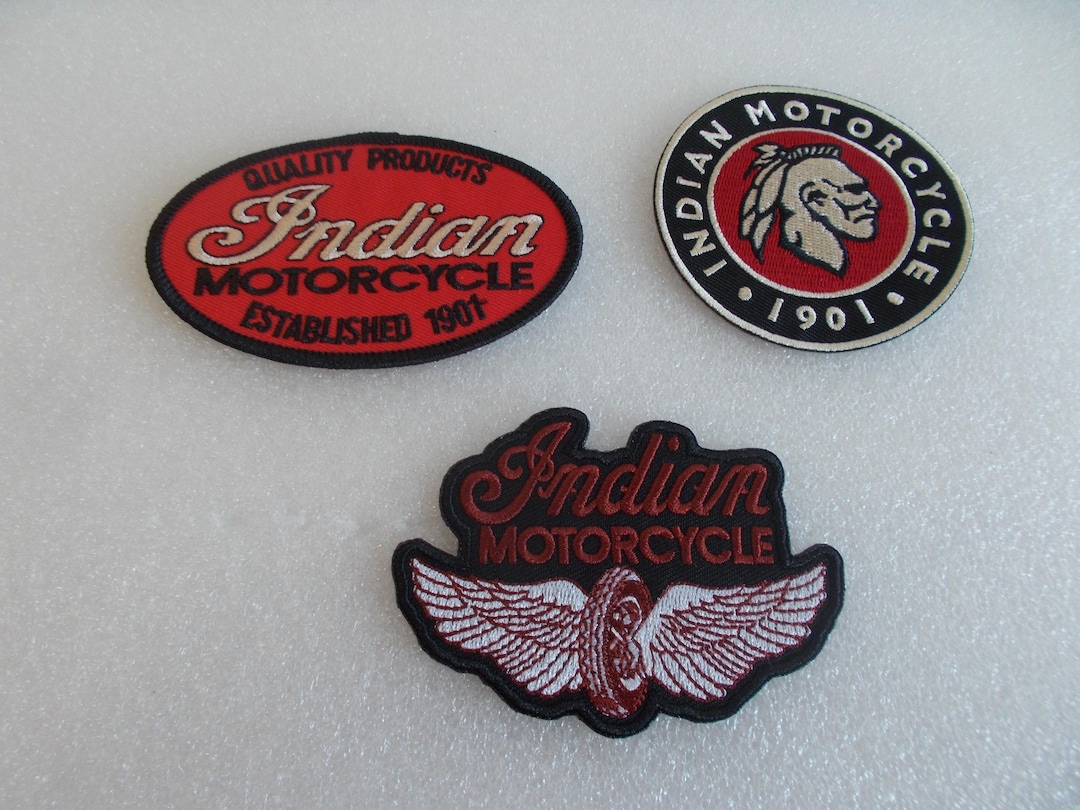 Biker~indian~motorcycle~patch~jacket~vest~patch~embroidered~biker ...