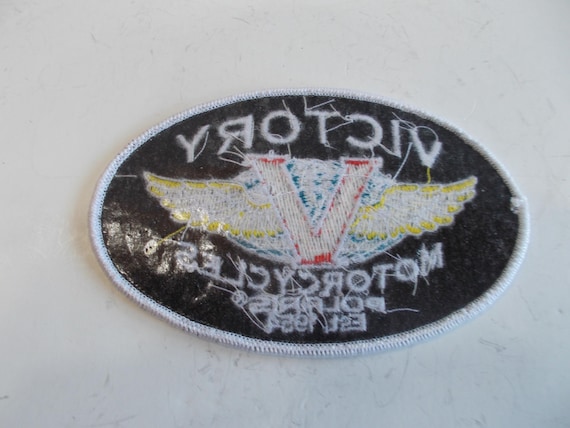 Motorcycle~Patch~Embroidered~Biker~Accessory~Vict… - image 6